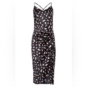 Leith Floral Strappy Midi Dress